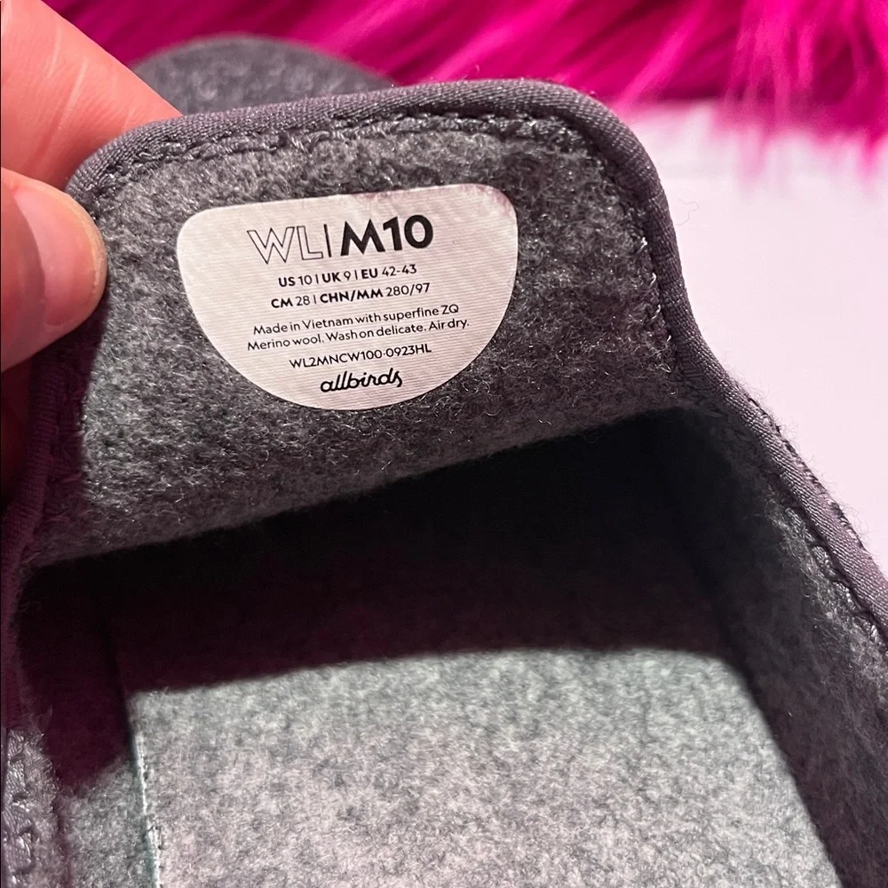 allbirds gray slip